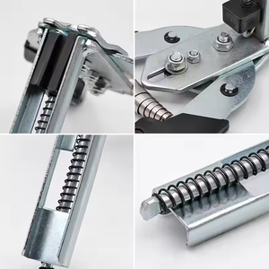 Sıcak satış küçük kıvrım C halka silah pense kuş tavuk güvercin tavşan kafes kelepçe bahar yük manuel bükümlü halka pense aracı - Product Image 5