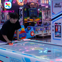 Arcade Next Hockey AR High-Tech, Garantie 1 an, Machine de jeu d'intérieur à monnayeur pour 2 joueurs, Air Hockey en métal et plastique