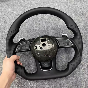 <span class=keywords><strong>Volante</strong></span> de cuero negro cosido a mano para <span class=keywords><strong>Audi</strong></span> A3 <span class=keywords><strong>A4</strong></span> A5 A6 A8 Q5 RS3 RS7 Q7 C6 C8 A8 S6 S7 B8 B8.5 B9 S3 S4 S5 A7 Q3 2016 - Product Image 6