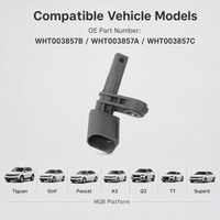 Capteur de vitesse de roue ABS en gros WHT003857 WHT003857A/B/C 7H0927803 pour Audi A1 A3 Q2 Q3 TT VW Golf Jetta Tiguan Passat ID 3 4 5