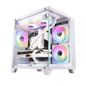 Hot Selling Gaming Computer Core I9 13900k 64gb DDR5 RTX 4090 4060 Gtx1660 <b>2TB</b> SSD 1TB HDD Rgb Cooling Desktop PC High-end CPU Y - Product Image 1
