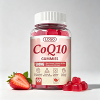 Gemengde Tropische Fruit Perzik Citroen Coq10 Gummies
