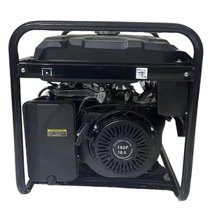 Portable Power AC 3 Phase Mini Electric Generator 5Kw Generator Gasoline 220v Petrol Generator