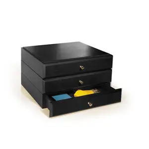 Vente en gros, bureau en bois, ergonomique, conteneur de bureau, ordinateur Portable, moniteur, support, organisateur de bureau