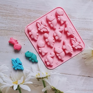 3D <span class=keywords><strong>dinosaurio</strong></span> silicona <span class=keywords><strong>Fondant</strong></span> Chocolate caramelo molde galleta <span class=keywords><strong>pastel</strong></span> vela jabón artesanía hornear molde decoración pastelería DIY herramientas - Product Image 2