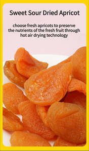 Ekşi tatlı lezzet korunmuş kayısı lezzetli aperatifler kurutma kayısı çin korunmuş bütün kurutulmuş kayısı - Product Image 3