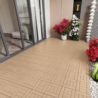 Dalles de terrasse en polypropylène haute densité (PP) à grille creuse pour drainage rapide, installation facile, revêtement de sol en plastique pour intérieur et extérieur