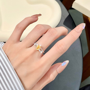 Bague en argent 925 avec pierre précieuse améthyste ovale de 5*7mm de haute qualité, pierres naturelles réglables, bijoux fins pour femmes - Product Image 4