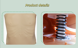 Maniquí de RCP de Medio Cuerpo para Entrenamiento de Primeros Auxilios y Habilidades de Emergencia, Modelo Médico sin Monitor - Product Image 4