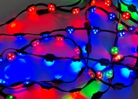 Éclairage Pixel RGBW Lampes 25mm IP67 Extérieur 12V Contrôle DMX-512 Matériel PC Points Lumineux LED pour Jardin & Paysage