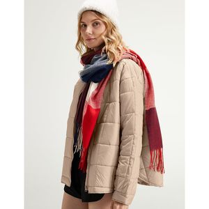 Veste d'hiver matelassée légère pour femme, coupe ample, avec fentes latérales, manteau chaud pour l'extérieur - Product Image 5