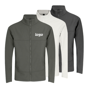 Chaqueta de Invierno Impermeable con Cremallera y Logotipo Personalizado para Hombre - Secado Rápido, Transpirable, de Poliéster/Spandex para Actividades de Running - Product Image 2