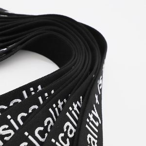 Personalized Music Festival Jacquard Lanyard Durable Polyester Lanyard for Band Merch Mass Production Custom Lanyards - Product Image 4