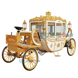 Calèche royale électrique classique de qualité supérieure Zhenda, calèche électrique Cendrillon avec certification CE - Product Image 3