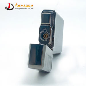 Encendedor de metal a gas personalizado, encendedor en forma de corazón, diferentes estilos de Encendedores Feuerzeug, encendedor de cigarrillos - Product Image 3