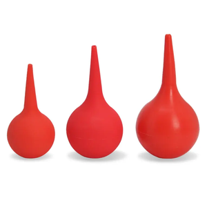 Bola silikon buatan kustom pabrik untuk bola suntik pembersih telinga bohlam untuk kesehatan bola karet pemotongan layanan termasuk - Product Image 3