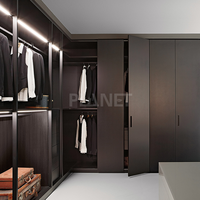 Ensemble de meubles de chambre à coucher en bois pour l'achat en ligne, armoire multifonctionnelle, lit et garde-robe sur mesure