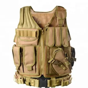 Acu Yakeda Lightweight ACU Khaki Self Defense Mesh Gilet De Combat Tactical Vest Gilet Tactique
