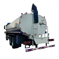 Camions-citernes d'arrosage avec réservoir de 20 tonnes, canon arrière de pulvérisation, portée de 45 m, véhicule-citerne d'arrosage