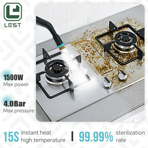 <span class=keywords><strong>Nettoyeur</strong></span> <span class=keywords><strong>vapeur</strong></span> portable avec grande capacité, ensemble d'accessoires de 10 pièces pour le nettoyage des sols, des voitures, des tapis <span class=keywords><strong>et</strong></span> des fenêtres - Product Image 6