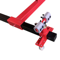 Machine de redressage de châssis pour carrosserie, système de plancher, gain de place, banc pratique pour la réparation d'accidentés