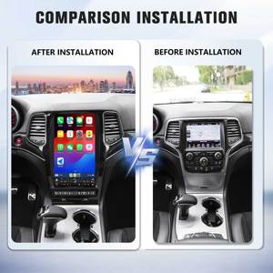 Qualcomm Android 13.6 Inch Touch Screen CarPlay GPS Navigation Car Radio Fit for Jeep Grand Cherokee 2014-2022 Multimedia <b>Player</b> - Product Image 2