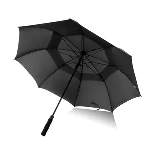 Paraguas inverso invertido interior coloreado Led de lujo de alta calidad con protección Uv para el viento