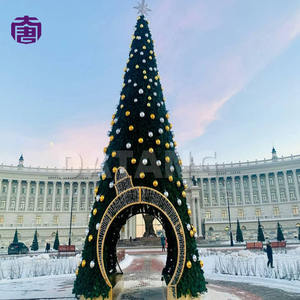 Guirlande lumineuse LED d'extérieur étanche pour sapin de Noël, couleurs personnalisables, pour la décoration de centres commerciaux, hôtels, complexes hôteliers, fêtes nocturnes et vacances - En promotion - Product Image 5