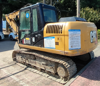 Excavatrice Caterpillar 313GC d'occasion, modèle 2022, moteur à faibles émissions Tier 3, boîte de vitesses, pompe/moteur hydraulique, faible consommation de carburant, 13 tonnes