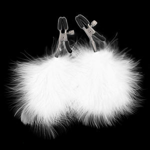 SM Sexy coloré plume mamelon pinces <span class=keywords><strong>en</strong></span> acier inoxydable métal Massage sein lèvres <span class=keywords><strong>Clitoris</strong></span> Clips - Product Image 6