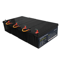 Baterai Penyimpanan Energi Handal Solaire 12v 200ah Baterai Lithium Lifepo4 Tenaga Surya untuk Rumah