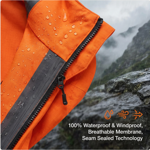 OEM Design personalizzato impermeabile antivento da uomo escursionismo giacca Soft Shell abbigliamento <span class=keywords><strong>Outdoor</strong></span> - Product Image 4