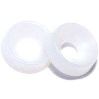 Rondelle de retenue en plastique de précision personnalisée en usine OEM, finition zinc, norme DIN