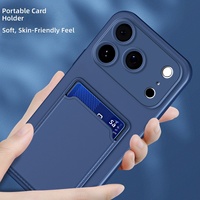 Étui de téléphone portable en gel de silicone super flexible avec motif animal en relief pour iPhone 18 17 16 15 Pro Max avec bouton color-block