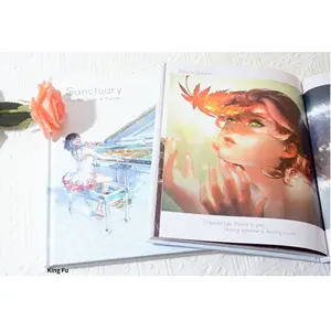 Hardcover Photo Book Printing Custom Art Book Photo Books Printing Hardcover Binding With Dust Jacket Book Printer In China