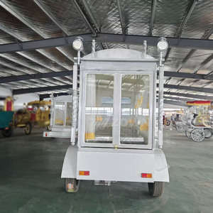 Chariot funéraire électrique à batterie, 6 roues, couleur argent, qualité supérieure à prix abordable - Offre spéciale - Product Image 5