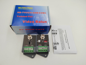 <span class=keywords><strong>Balun</strong></span> de <span class=keywords><strong>Video</strong></span> Activo UTP de 1 Canal para Cámara CCTV, <span class=keywords><strong>Video</strong></span>/Datos/Transceptor, Máximo 3000m - Product Image 5