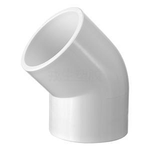 Raccord de tuyauterie en PVC standard américain, coude à 45 degrés, Sch40, pour l'alimentation en eau et le drainage, connecteur en plastique rigide - Product Image 1