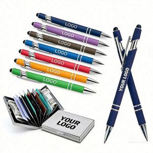 Stylos à bille en métal pour cadeaux d'entreprise en gros à bas prix avec logo personnalisé, cadeaux promotionnels - Product Image 1