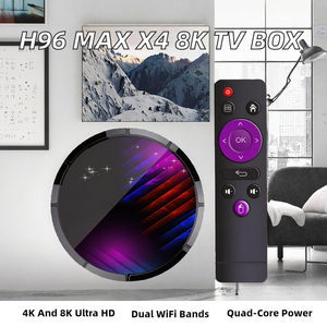 Boîtier TV Android 11 <span class=keywords><strong>H96</strong></span> <span class=keywords><strong>Max</strong></span> <span class=keywords><strong>X4</strong></span> avec processeur Amlogic S905X4 Quad Core, 4 Go de RAM, Wi-Fi double bande, 8K HD et Ethernet 1000 Mbps - Product Image 2
