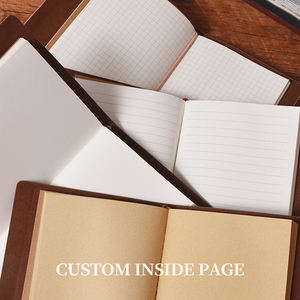 Libreta de Tapa Dura con Logotipo Personalizado, Tamaños B5, A5, A6, Grabado Láser en PU, Regalo Único, Diario, Agenda, Libretas Personalizables - Product Image 4