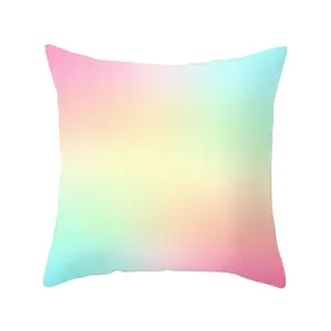 Chromatic super short velvet cushion for leaning on covers close skin soft and exquisite hold pillow