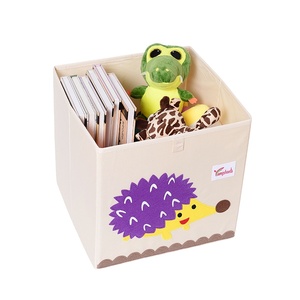 Children's Storage Box Folding Animal Cartoon Pattern Household Portable Storage Box Multifunctional Storage Box