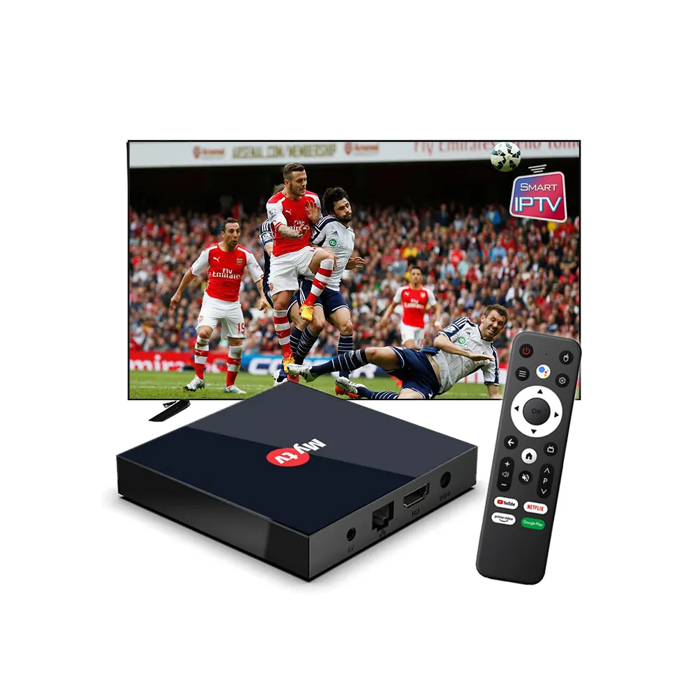 TV Box Android 2024 11.0, 4GB 16GB tes gratis TV 4K dengan port IPTV M3U garansi Berlangganan 12 bulan