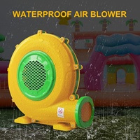 Souffleur d'air gonflable portable haute performance pour tente de bouncy castle commerciale, 220V 480W, coque en plastique