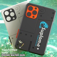 Jouet de téléphone portable pliable mignon, pistolet à eau amusant, jeux d'eau en plein air, jeux d'eau pour enfants, jouets d'eau pour enfants, Zhiqu SNYQL