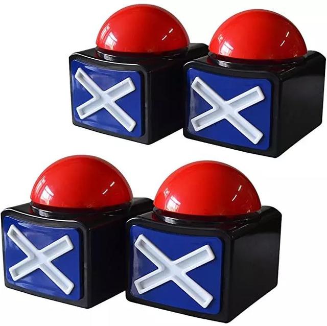 good Manufacturer Buzzer Answer Buzzers for Game Show with Light Alarm Sound Game Show Buzz Button Party Contest Talent Buzzer