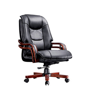   Silla de Oficina Ejecutiva de Cuero con Función Reclinable y Masaje para Estar Sentado por Largos Periodos - Product Image 4