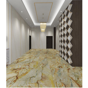 Sang trọng thiêu kết đá slab 600x1200 mét sứ gạch ceramic cho sàn và tường kích thước lớn trắng sứ 1200x600 gạch thủy tinh - Product Image 5