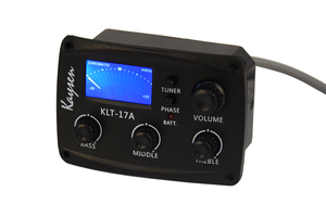 Logotipo <span class=keywords><strong>personalizado</strong></span> <span class=keywords><strong>de</strong></span> alta calidad disponible Guitar EQ System Piezo Pickup para pantalla <span class=keywords><strong>de</strong></span> visualización <span class=keywords><strong>de</strong></span> <span class=keywords><strong>guitarra</strong></span> y sintonizador - Product Image 3